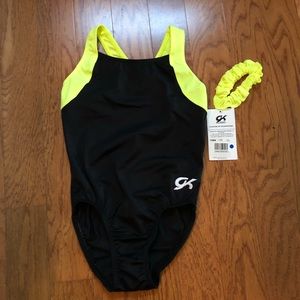 GK Elite child leotard NWT